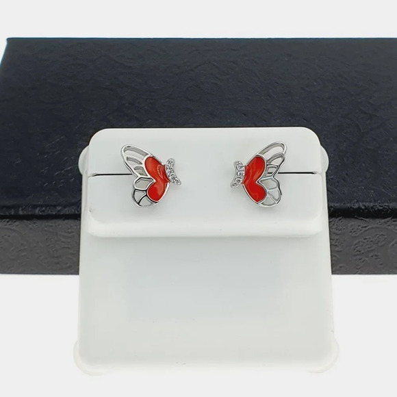 "925 sterling silver luxury CZ earrings for women/girls, Best forRJUS2222 - Picture 9 of 11